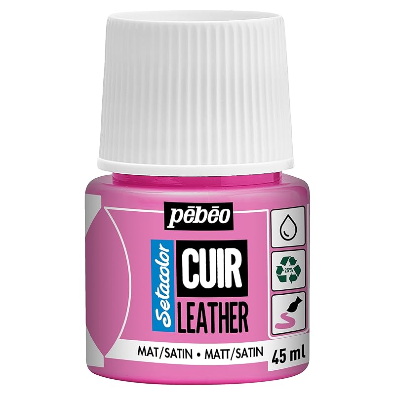 Pebeo leather paint For customizing and repairing leather and synthetic leather products water-based acrylic paint Seta color leather (for leather)
Pebeo leather paint For customizing and repairing leather and synthetic leather products water-based acrylic paint Seta color leather (for leather)
