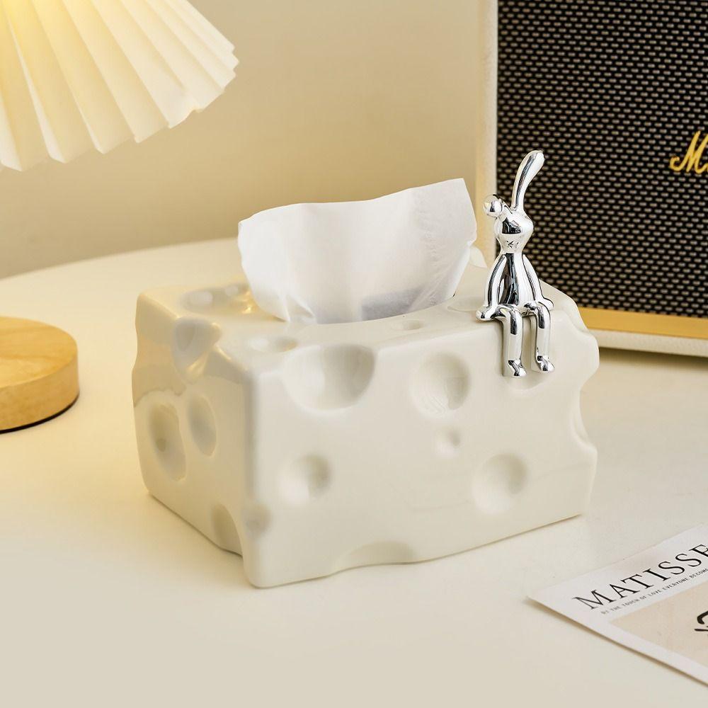 Cheese-shaped Cheese-shaped Tissue Box Ceramic Paper Towel Storage Case Car Seat Sun Visor
Cheese-shaped Cheese-shaped Tissue Box Ceramic Paper Towel Storage Case Car Seat Sun Visor