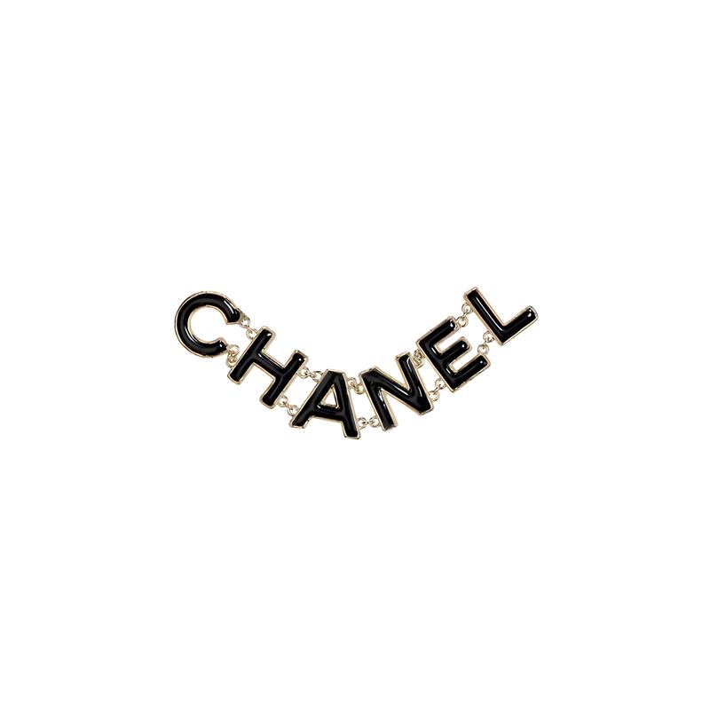 CHANEL Classic Letter LOGO Metal Brooch Women s Black чорний
CHANEL Classic Letter LOGO Metal Brooch Women s Black чорний