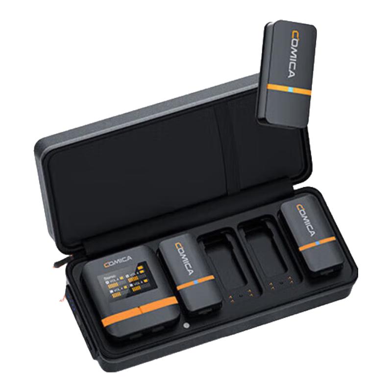 COMICA Vimo Q 1-to-4 Wireless Lavalier Microphone System
COMICA Vimo Q 1-to-4 Wireless Lavalier Microphone System