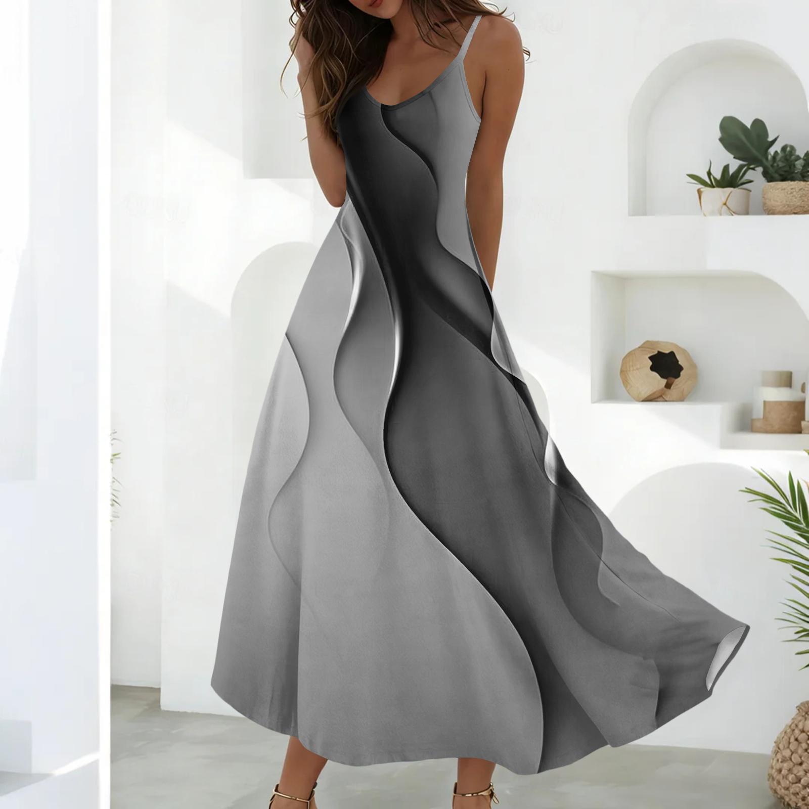 Summer Dresses For Women Dresses Long Flowy A Line Sleeveless Sundresses With Pockets XL
Summer Dresses For Women Dresses Long Flowy A Line Sleeveless Sundresses With Pockets XL
