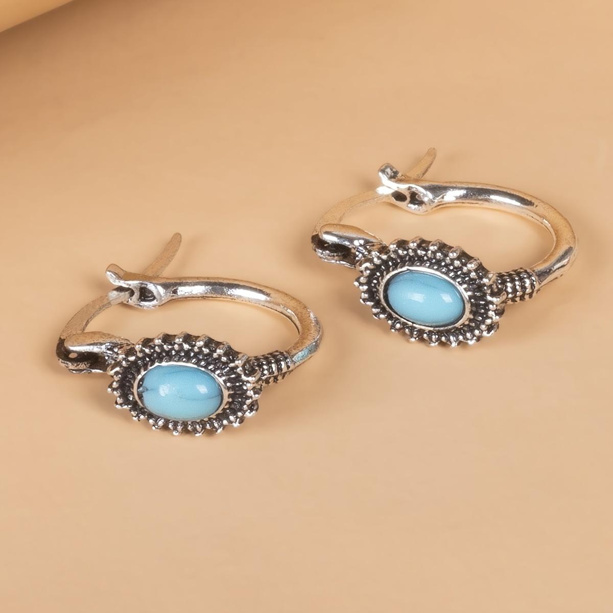 Европейская и американская мода ретро серьги в стиле бохо овальные серьги серьги
Европейская и американская мода ретро серьги в стиле бохо овальные серьги серьги