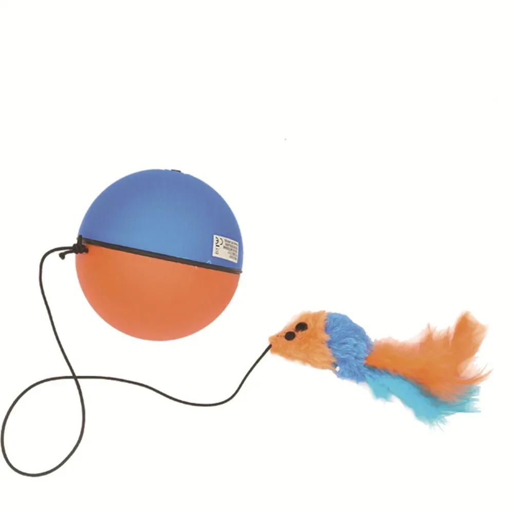 Automatic Intelligent Ball Cat Toy Interactive Cat Toys Smart Automatic Rolling Ball with Plush Mouse Kitten Chasing Toy
Automatic Intelligent Ball Cat Toy Interactive Cat Toys Smart Automatic Rolling Ball with Plush Mouse Kitten Chasing Toy