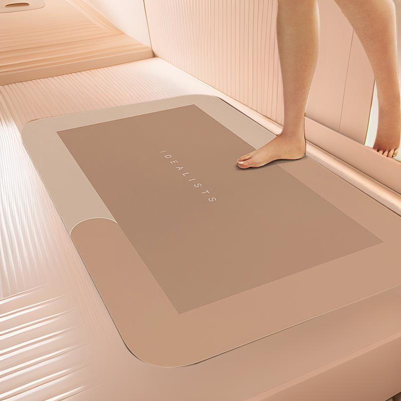 Diatom Mud Bathroom Floor Mat Non-Slip Absorbent Cushion Toilet Bathroom Door Foot Cushion 40 * 60Cm (crystal velvet)
Diatom Mud Bathroom Floor Mat Non-Slip Absorbent Cushion Toilet Bathroom Door Foot Cushion 40 * 60Cm (crystal velvet)