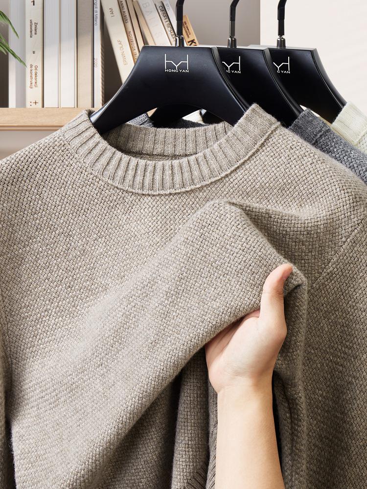 Machine Washable 100% Pure Wool Men s Thickened Round Neck Knit Sweater Pullover 3XL (175-195 lbs) верблюд
Machine Washable 100% Pure Wool Men s Thickened Round Neck Knit Sweater Pullover 3XL (175-195 lbs) верблюд