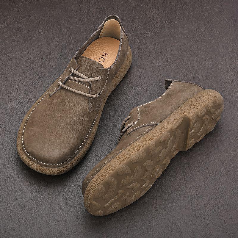 Мужские винтажные дышащие кожаные повседневные туфли на шнуровке 45
Мужские винтажные дышащие кожаные повседневные туфли на шнуровке 45