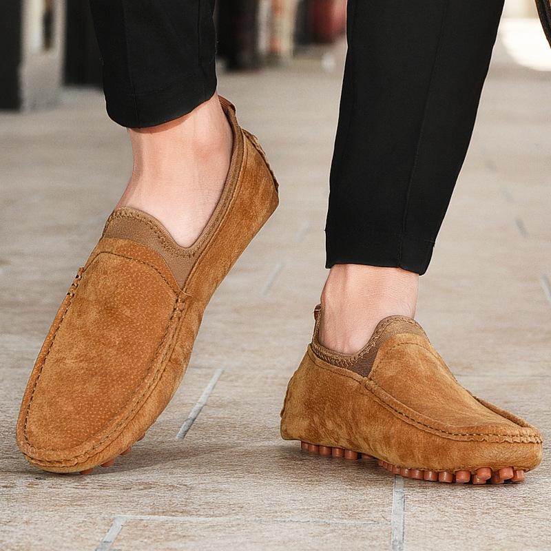 New men s large size 49 casual splicing surface matte pigskin beanie shoes breathable soft sole non-slip driving shoes 38
New men s large size 49 casual splicing surface matte pigskin beanie shoes breathable soft sole non-slip driving shoes 38