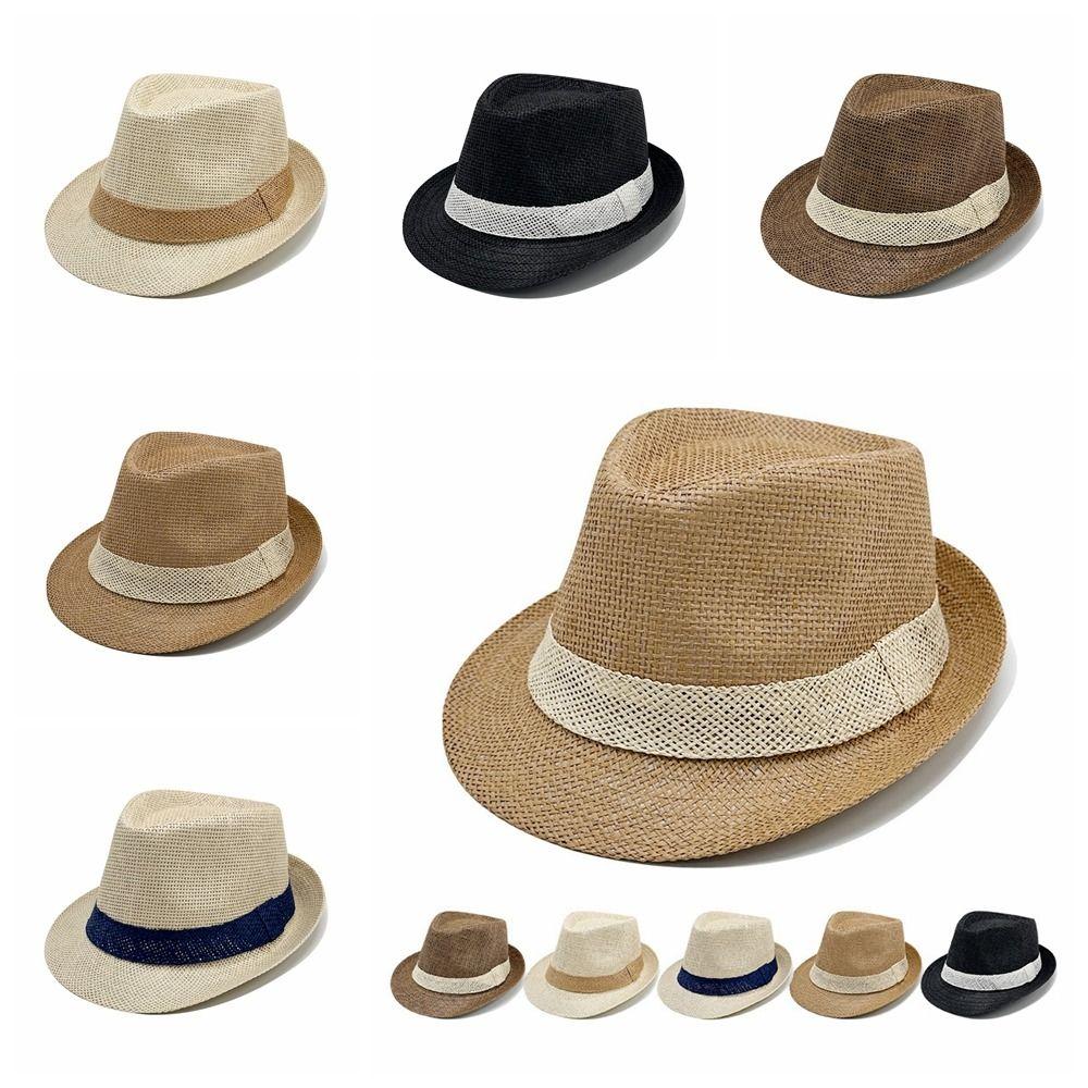 Vintage Cowboy Jazz Cap Sun Protection Panama Cap Fashion Men Straw Hat Holiday кофейный
Vintage Cowboy Jazz Cap Sun Protection Panama Cap Fashion Men Straw Hat Holiday кофейный