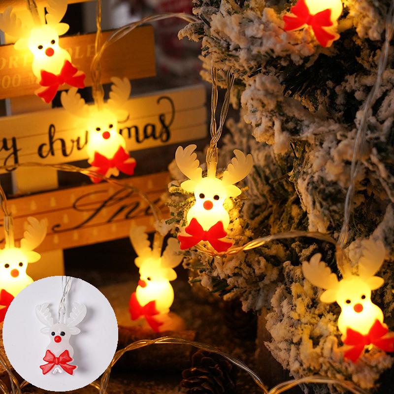 Рождественская светодиодная гирлянда Санта-Клаус Снеговик Рождественская елка подвесные украшения Навидад Украшение для дома Подарок на Новый год 3M 20LED
Рождественская светодиодная гирлянда Санта-Клаус Снеговик Рождественская елка подвесные украшения Навидад Украшение для дома Подарок на Новый год 3M 20LED