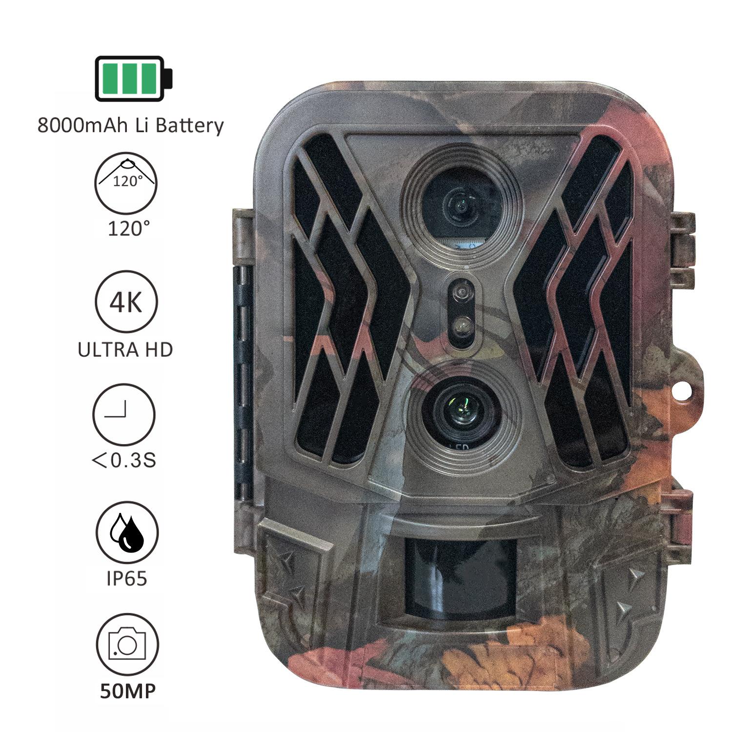 Hc-950a Охотничья камера с двумя объективами 50MP + 4K Hd Pos и видео Инфракрасная камера ночного видения для наблюдения за дикой природой Мини-камера
Hc-950a Охотничья камера с двумя объективами 50MP + 4K Hd Pos и видео Инфракрасная камера ночного видения для наблюдения за дикой природой Мини-камера