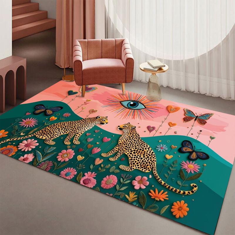 Vintage Garden Potted Flower Rug Watercolor Botanical Doormat NonSlip Easy Clean Carpet for Living Room Bedroom Pet Friendly 40X60cm
Vintage Garden Potted Flower Rug Watercolor Botanical Doormat NonSlip Easy Clean Carpet for Living Room Bedroom Pet Friendly 40X60cm