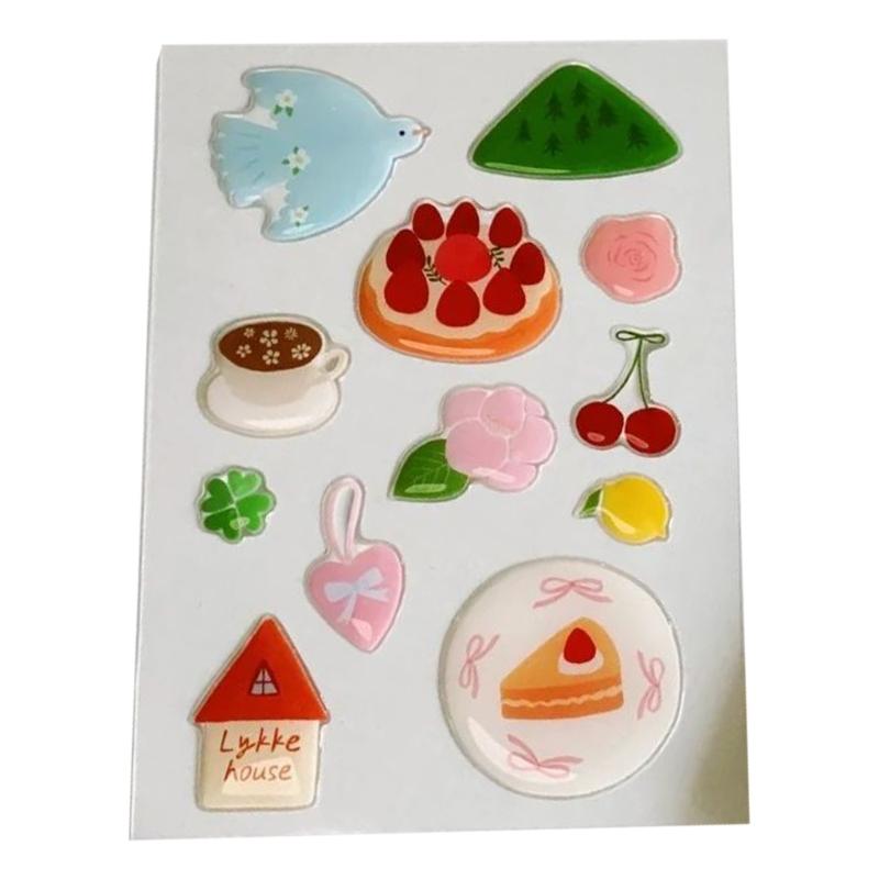 Embossed Sweet Dessert Cottage Sticker Featuring High Relief 3D Texture 7.2x9.3cm Size Perfect for Phone Case Tablet 1
Embossed Sweet Dessert Cottage Sticker Featuring High Relief 3D Texture 7.2x9.3cm Size Perfect for Phone Case Tablet 1