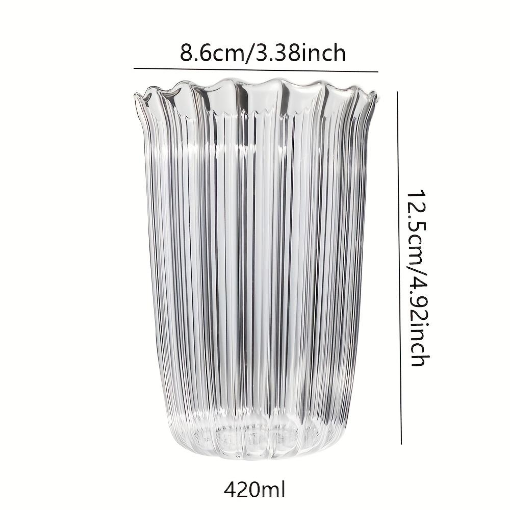 В Стеклянной Чашке Термостойкий Тамблер Посуда для Напитков Прозрачная Чай Сок Молоко Кофейная Кружка Домашние Стаканы для Воды Полосатая Кружка 14,81 унции 420 мл 420ml чистый
В Стеклянной Чашке Термостойкий Тамблер Посуда для Напитков Прозрачная Чай Сок Молоко Кофейная Кружка Домашние Стаканы для Воды Полосатая Кружка 14,81 унции 420 мл 420ml чистый