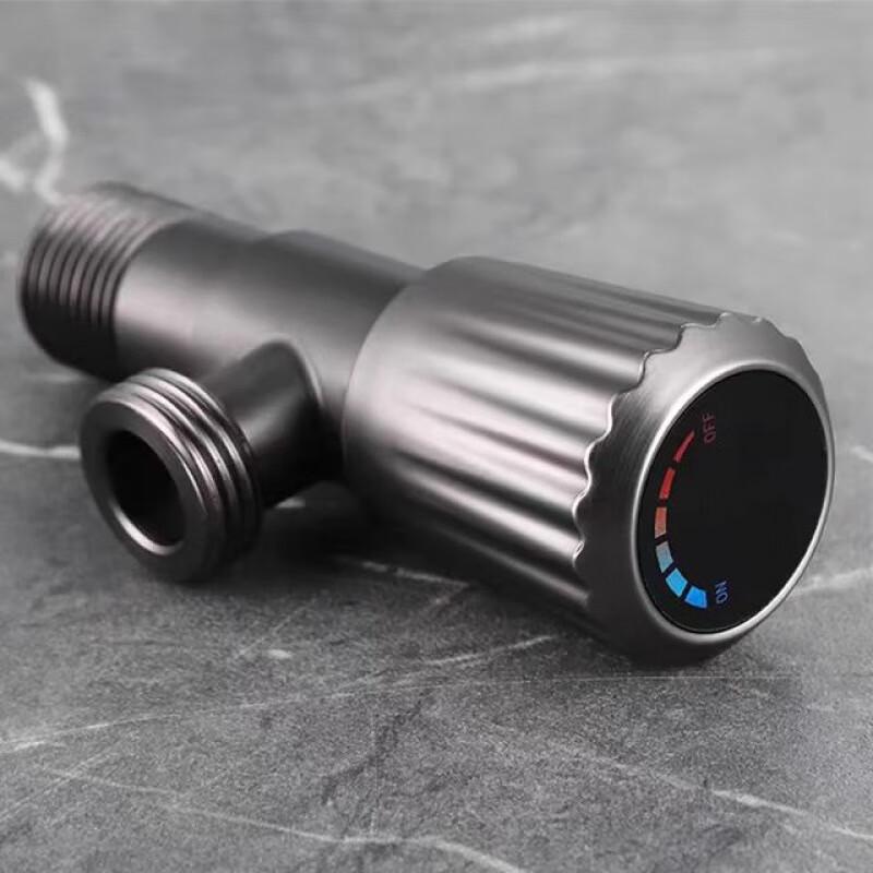 MDNG Stainless Steel Gun Grey Angle Valve with Copper Core (2-Pack)
MDNG Stainless Steel Gun Grey Angle Valve with Copper Core (2-Pack)
