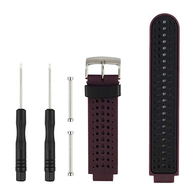 Two-colour Silicone Sport Watch Band for Garmin Forerunner 230 / 235 / 620 / 630 / 735XT фиолетовый
Two-colour Silicone Sport Watch Band for Garmin Forerunner 230 / 235 / 620 / 630 / 735XT фиолетовый