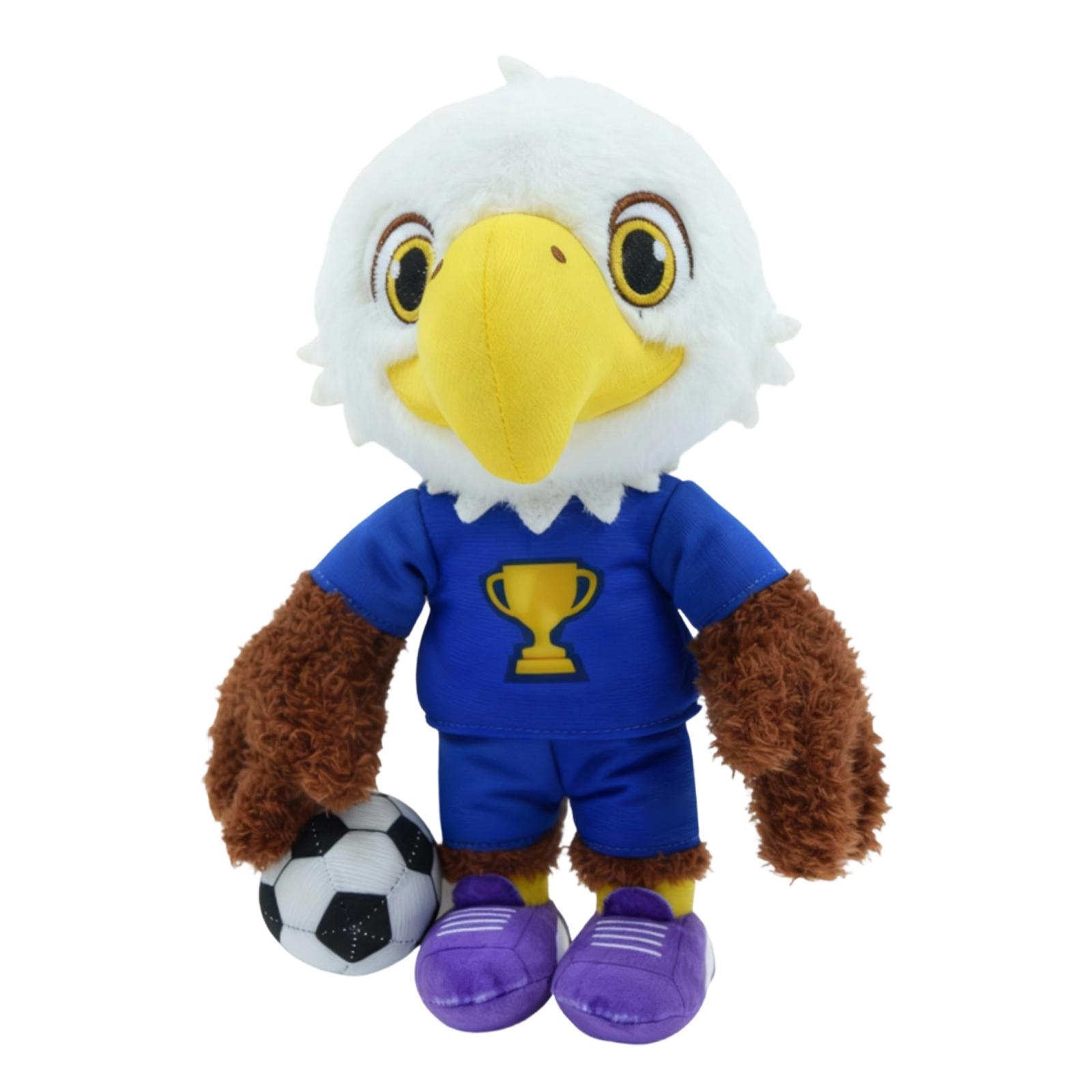 Plush Stuffed Animal Toy Soft Jaguar Mascot with Soccer Ball and Athletic Uniform for Kids and Collectors 12 Inch One Size
Plush Stuffed Animal Toy Soft Jaguar Mascot with Soccer Ball and Athletic Uniform for Kids and Collectors 12 Inch One Size
