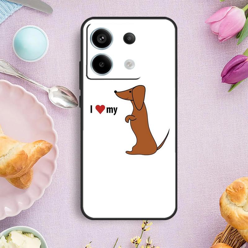 I Love My Dachshund Case For Xiaomi Redmi Note 15 Pro Plus 10 11 12 13 14 Pro Cover For Redmi 14C 15C 12C 10C 13C Redmi 13C
I Love My Dachshund Case For Xiaomi Redmi Note 15 Pro Plus 10 11 12 13 14 Pro Cover For Redmi 14C 15C 12C 10C 13C Redmi 13C