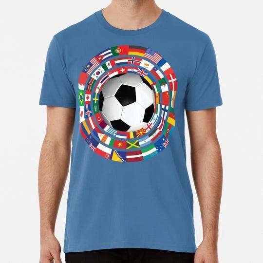 Коллекция футболок World Flag Football Soccer Cup Размеры от S до 5XL Сделано в США XL
Коллекция футболок World Flag Football Soccer Cup Размеры от S до 5XL Сделано в США XL