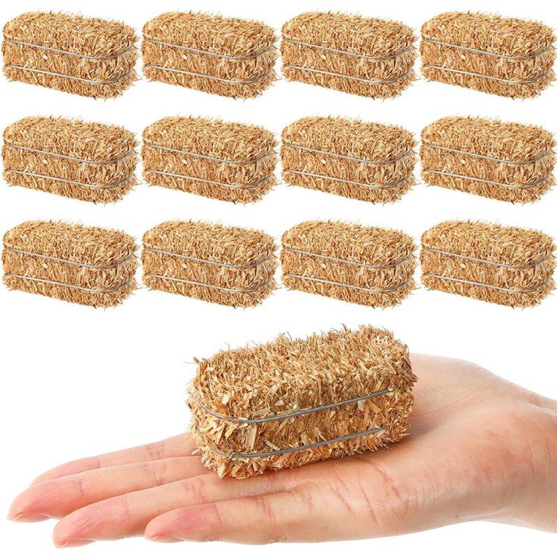 M-Modern-For Dollhouse Compatible 12 Pcs Mini Hay Bales- Small Decorative Straw Bale Set For Western Themed Parties, Fall Decora
M-Modern-For Dollhouse Compatible 12 Pcs Mini Hay Bales- Small Decorative Straw Bale Set For Western Themed Parties, Fall Decora