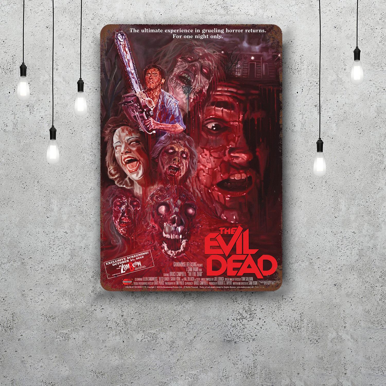 evil dead Metal Signs wall decor Vintage Tin Signs Captain Metal Poster Decor for Bar Pub Club Wall Decoration 20x30cm(7.8x11.8inch)
evil dead Metal Signs wall decor Vintage Tin Signs Captain Metal Poster Decor for Bar Pub Club Wall Decoration 20x30cm(7.8x11.8inch)