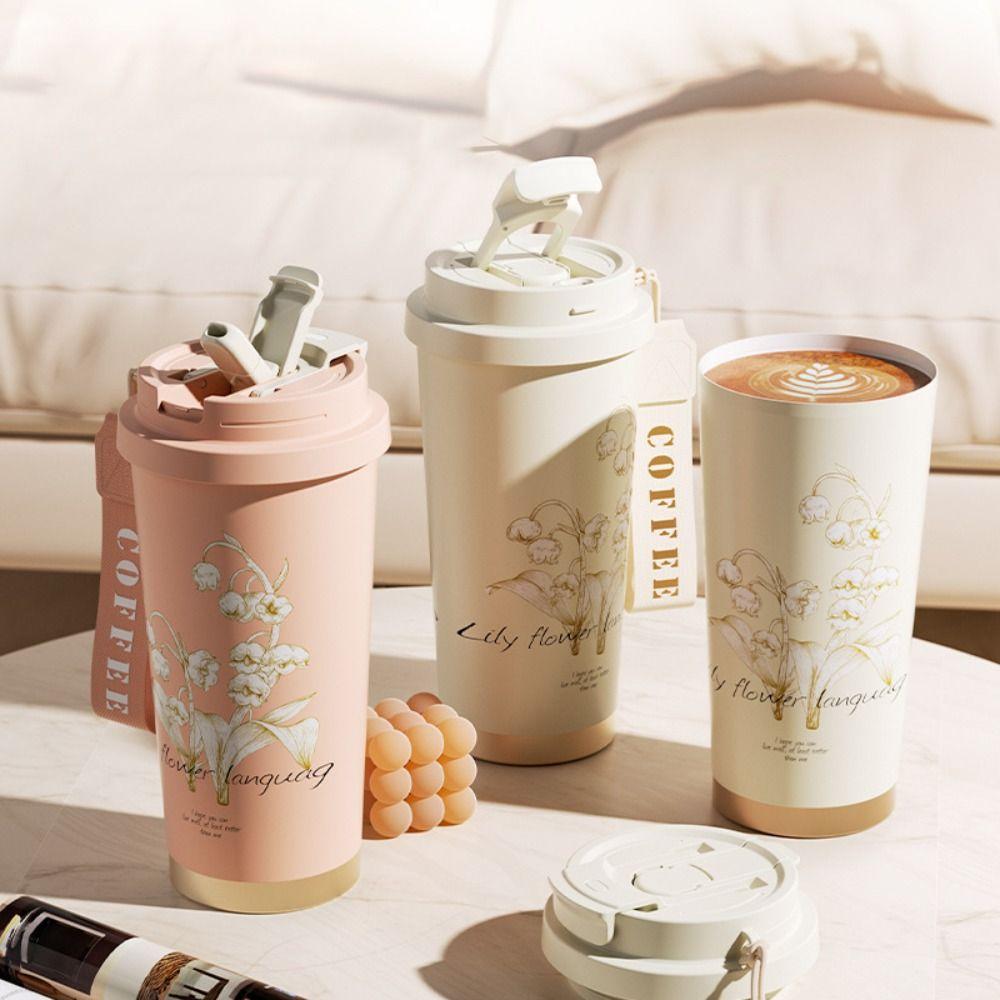 Stainless Steel Insulated Cup with Lid Coffee Mug Portable Water Bottle Travel рожевий
Stainless Steel Insulated Cup with Lid Coffee Mug Portable Water Bottle Travel рожевий