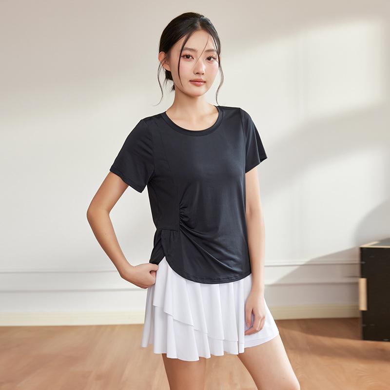 Plus Size Quick Dry Yoga T-Shirt for Women - Short Sleeve, Slimming, Skin-Friendly Fitness Cover-Up L
Plus Size Quick Dry Yoga T-Shirt for Women - Short Sleeve, Slimming, Skin-Friendly Fitness Cover-Up L