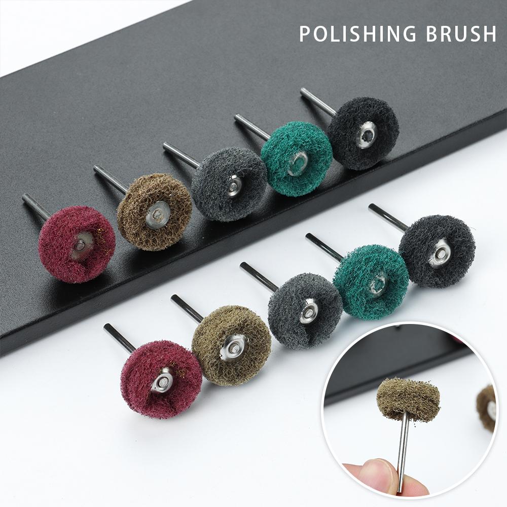 10pcs Abrasive Accessories Sanding Polishing Wheel Drill Abrasive Brush Nylon Buffing with 3mm Shank сірий
10pcs Abrasive Accessories Sanding Polishing Wheel Drill Abrasive Brush Nylon Buffing with 3mm Shank сірий