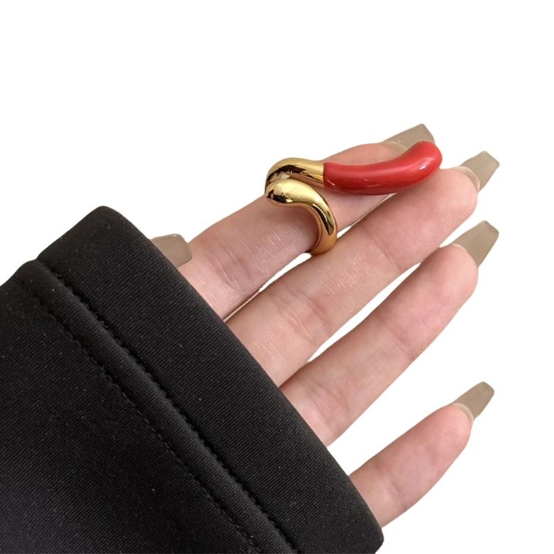 Irregular Water Drop Open Ring for Women Adjustable Curved Opening Finger Ring Accessory Unique Festival Accessory красный
Irregular Water Drop Open Ring for Women Adjustable Curved Opening Finger Ring Accessory Unique Festival Accessory красный