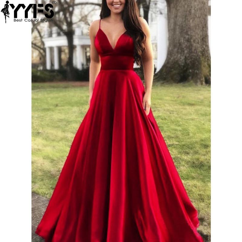 YYFS Женская мода лето весна без рукавов с высокой талией V-образным вырезом коктейльные и вечерние платья
YYFS Женская мода лето весна без рукавов с высокой талией V-образным вырезом коктейльные и вечерние платья