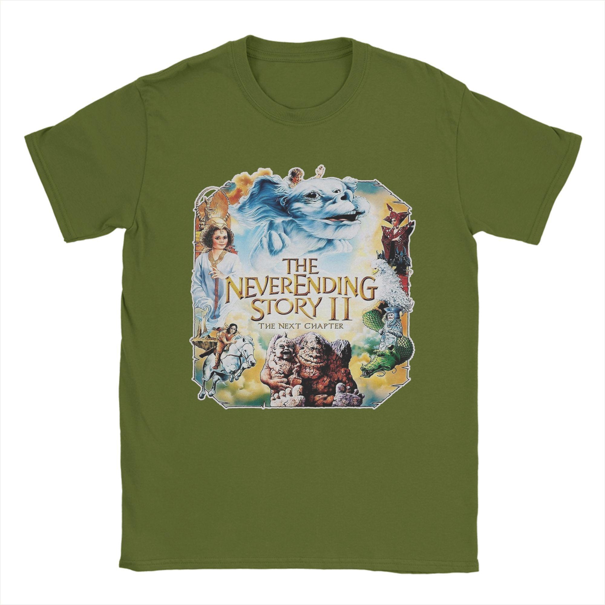 The Neverending Story (5) Cotton T-Shirt For Men s Summer Vintage T-Shirts Crewneck Fashion Tee Shirt Plus Size Casual Tops 4XL
The Neverending Story (5) Cotton T-Shirt For Men s Summer Vintage T-Shirts Crewneck Fashion Tee Shirt Plus Size Casual Tops 4XL
