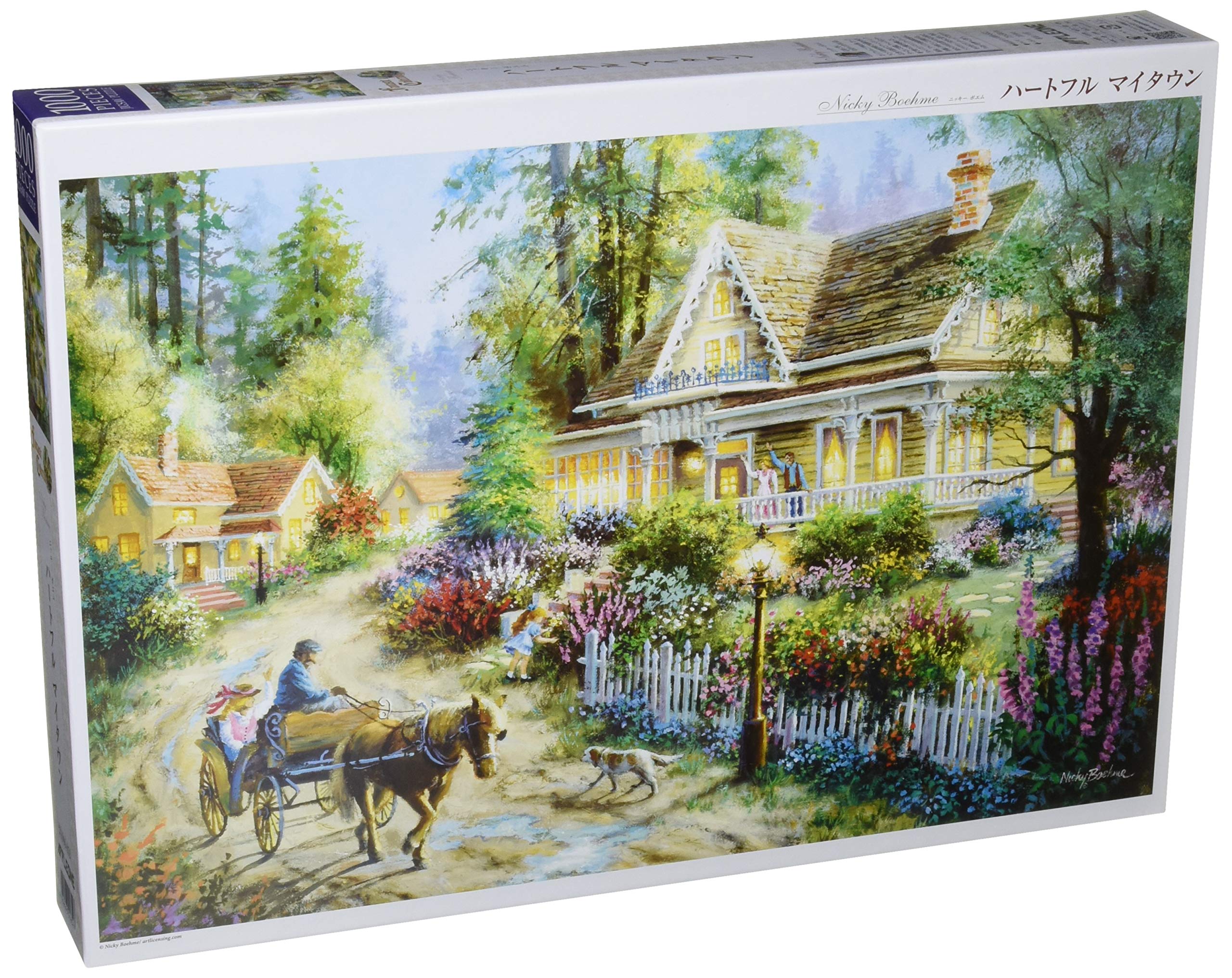 APPLEONE 1000 элементов пазла Nicky Boheme Heartful My Town 50 x 75 см Сделано в Японии 1000-852
APPLEONE 1000 элементов пазла Nicky Boheme Heartful My Town 50 x 75 см Сделано в Японии 1000-852