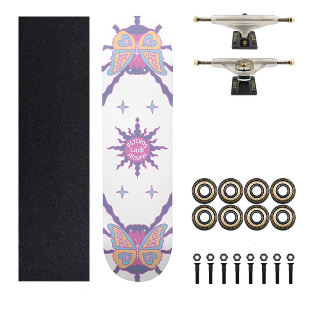 Скейтборд, большой арбуз, фирменный скейтборд для начинающих, мальчиков и девочек, детей и взрослых, профессиональный двойной керлинг, скейтборд с кошкой фиолетовый
Скейтборд, большой арбуз, фирменный скейтборд для начинающих, мальчиков и девочек, детей и взрослых, профессиональный двойной керлинг, скейтборд с кошкой фиолетовый