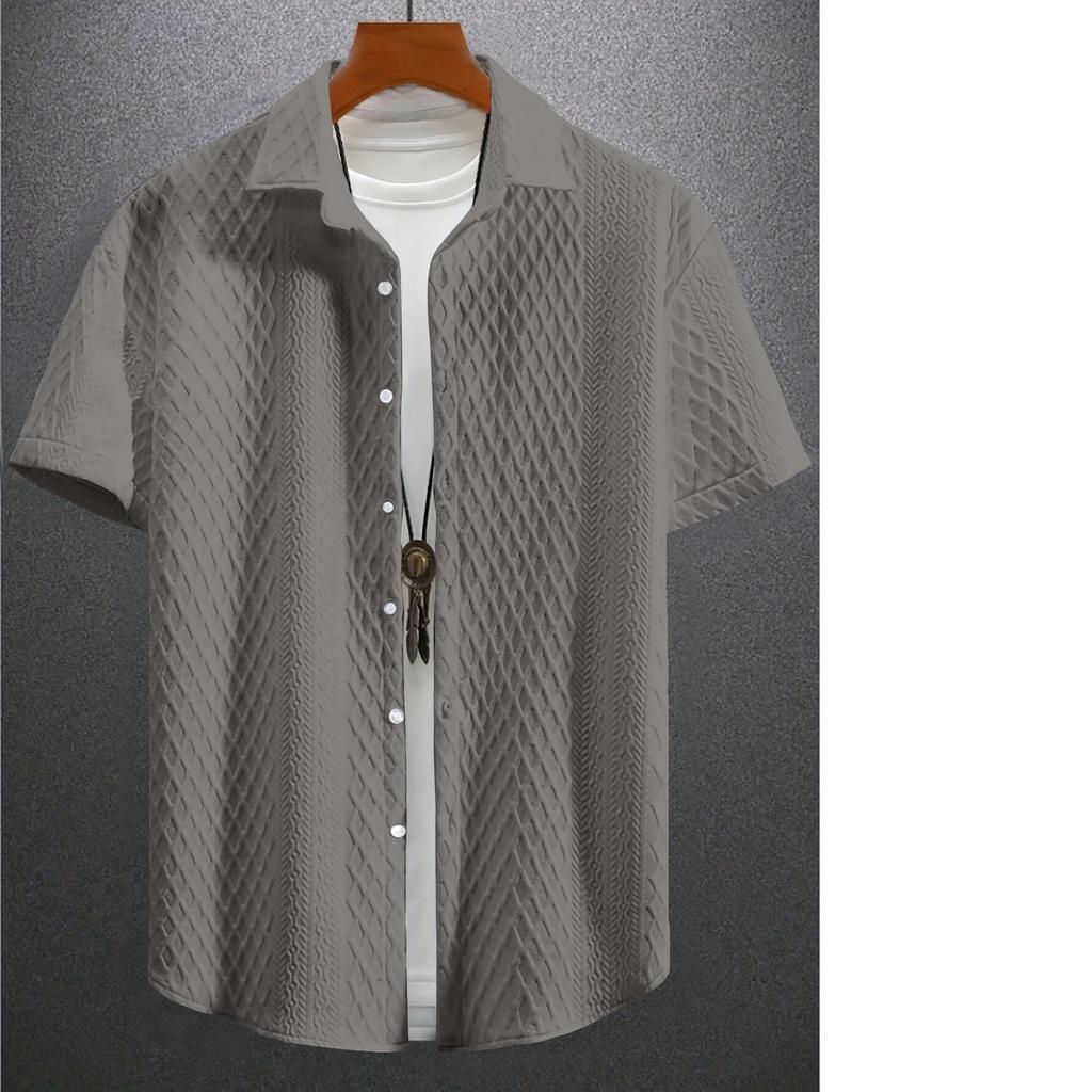 Men s Summer Short Sleeve Shirt Casual Comfortable Button-Up Floral Print Versatile Leisure Wear XXL сірий
Men s Summer Short Sleeve Shirt Casual Comfortable Button-Up Floral Print Versatile Leisure Wear XXL сірий