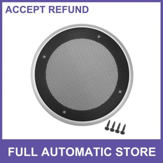 Single 5 Car Speaker Grill Cover Mesh Subwoofer Guard w/ Screw Silver Universal
Single 5 Car Speaker Grill Cover Mesh Subwoofer Guard w/ Screw Silver Universal