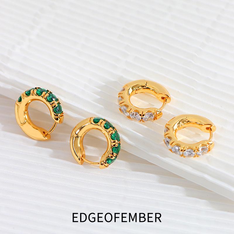 Song Ji-a Style Gold-Plated Rhinestone Earrings - European French Ins Retro Jewelry for Women изумрудный
Song Ji-a Style Gold-Plated Rhinestone Earrings - European French Ins Retro Jewelry for Women изумрудный