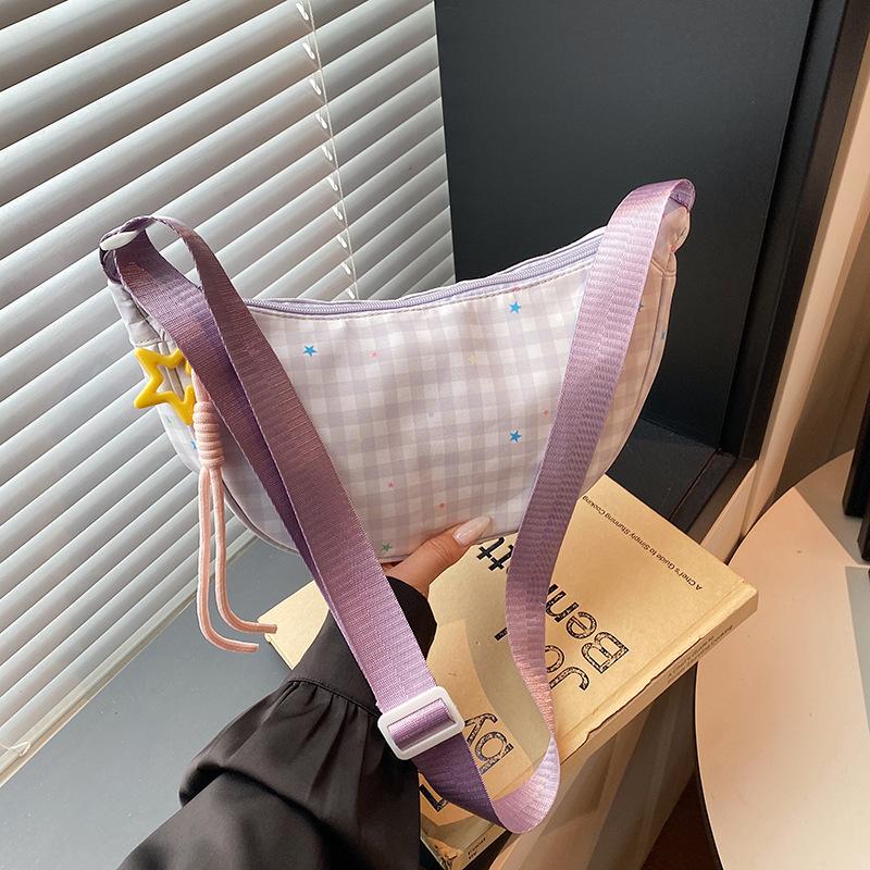 Универсальная сумка-пельмень на одно плечо, новая уличная сумка, сумка-мессенджер для милой девушки, женская маленькая тканевая сумка, нейлоновая сумка. Without pendant фиолетовый
Универсальная сумка-пельмень на одно плечо, новая уличная сумка, сумка-мессенджер для милой девушки, женская маленькая тканевая сумка, нейлоновая сумка. Without pendant фиолетовый