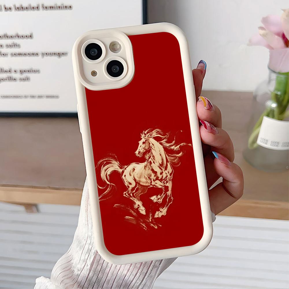 Golden Horse Year Mobile Phone Case for iPhone 17 16 15 14 13 12 11 Air Pro Max Plus Thicken TPU Colorful Cover Pretty Cover iPhone 15 Plus
Golden Horse Year Mobile Phone Case for iPhone 17 16 15 14 13 12 11 Air Pro Max Plus Thicken TPU Colorful Cover Pretty Cover iPhone 15 Plus