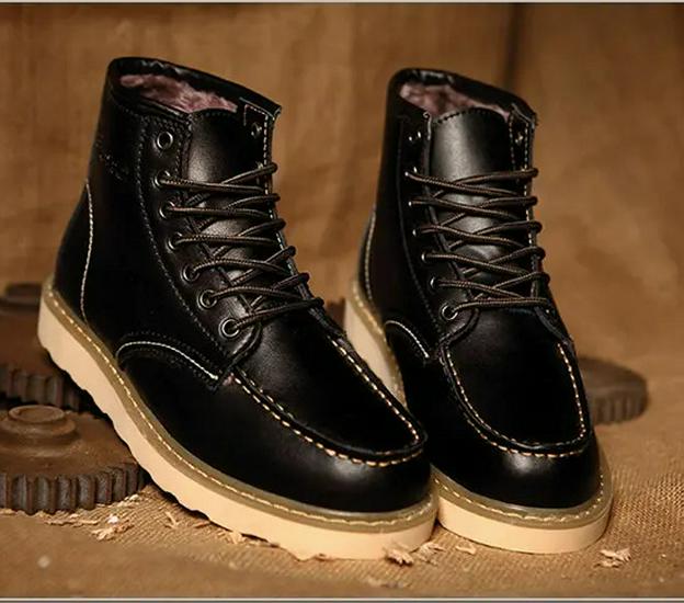 Чоловічі ретро британські черевики Martin: Модне робоче взуття для активного відпочинку на осінь і зиму, доступні великі розміри 40
Чоловічі ретро британські черевики Martin: Модне робоче взуття для активного відпочинку на осінь і зиму, доступні великі розміри 40