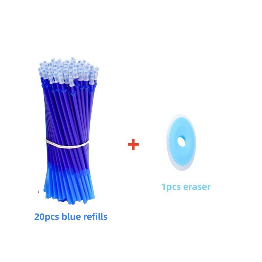 Erasable Colored Ink Pen Refill Set 0.5mm for Primary Students and Office Use
Erasable Colored Ink Pen Refill Set 0.5mm for Primary Students and Office Use