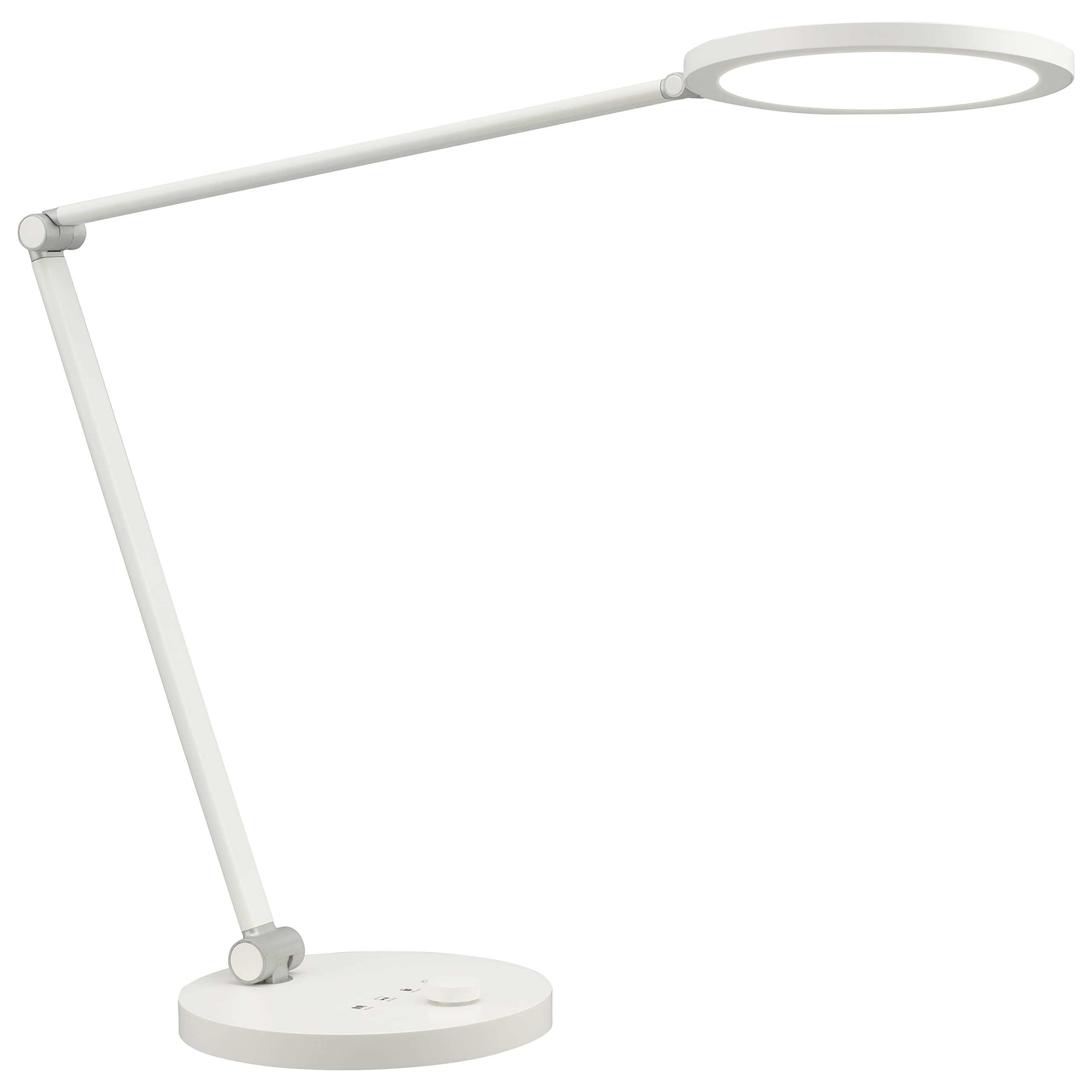 Ohm Electric LED Desk Light Dimmable Color with Timer Function Desk Stand Lamp OHM White ODS-LDC6K-W 06-1850
Ohm Electric LED Desk Light Dimmable Color with Timer Function Desk Stand Lamp OHM White ODS-LDC6K-W 06-1850