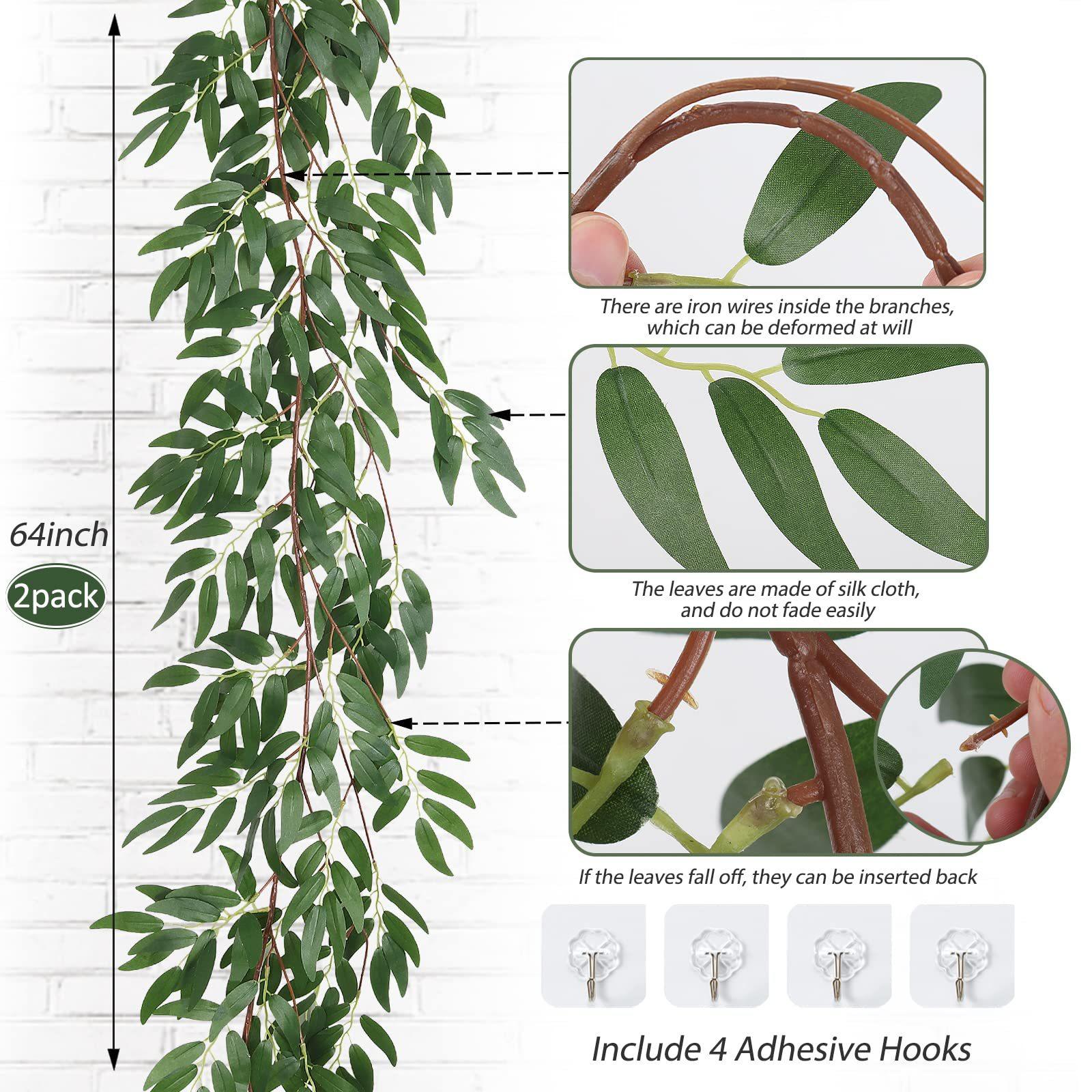 Simulation Eucalyptus Vine Wedding Outdoor Shooting Props Home Arrangement Vine Landscaping Ornament Simulation Vine зелёный
Simulation Eucalyptus Vine Wedding Outdoor Shooting Props Home Arrangement Vine Landscaping Ornament Simulation Vine зелёный