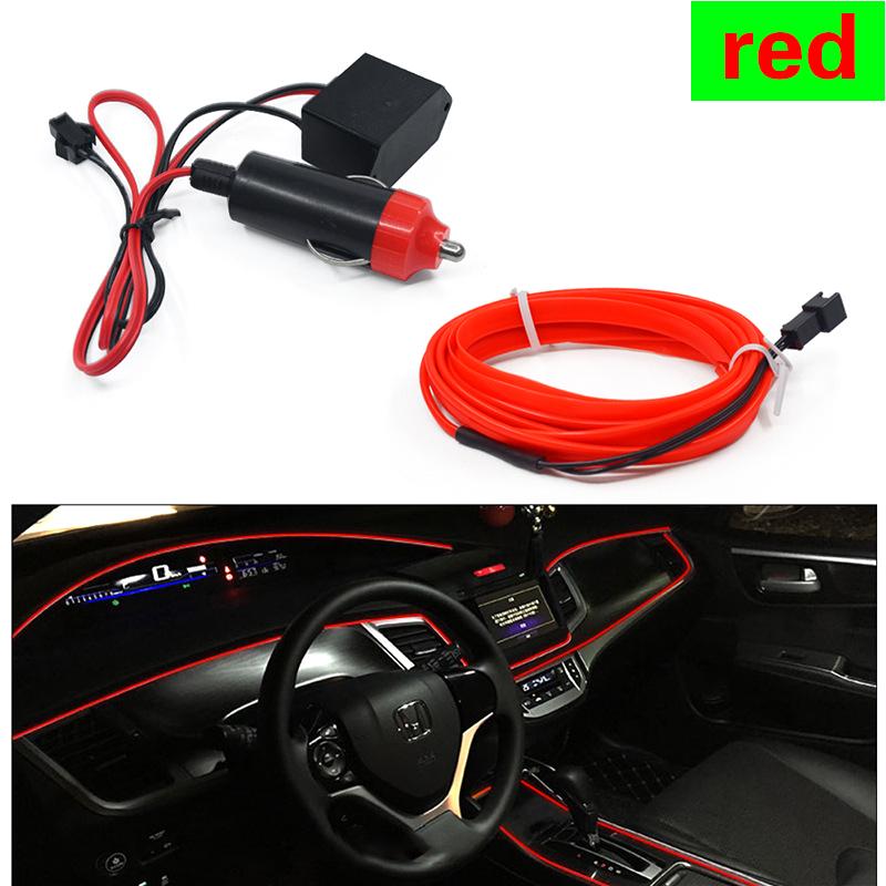 HQ 12V Universal LED Car Ambient Lamp Car Interior Decoration Light Cold Light Strips Waterproof Dashboard Console Lamp1/3/5M 1M
HQ 12V Universal LED Car Ambient Lamp Car Interior Decoration Light Cold Light Strips Waterproof Dashboard Console Lamp1/3/5M 1M
