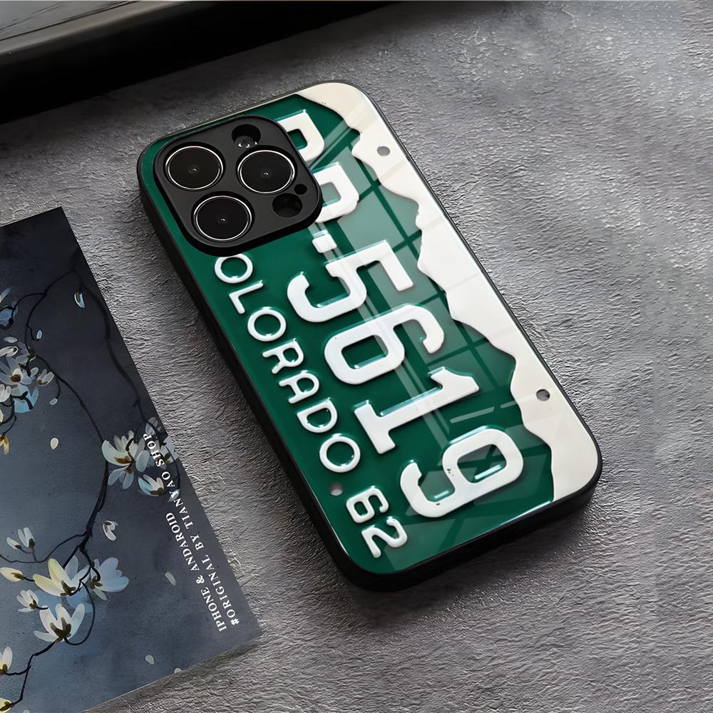 Retro License Plate Number Car Phone Case For IPhone 17 Air 16 E Pro Max 15 14 13 Mini 12 Pro 11 Max Plus Black Glass Cover iPhone 13ProMax
Retro License Plate Number Car Phone Case For IPhone 17 Air 16 E Pro Max 15 14 13 Mini 12 Pro 11 Max Plus Black Glass Cover iPhone 13ProMax