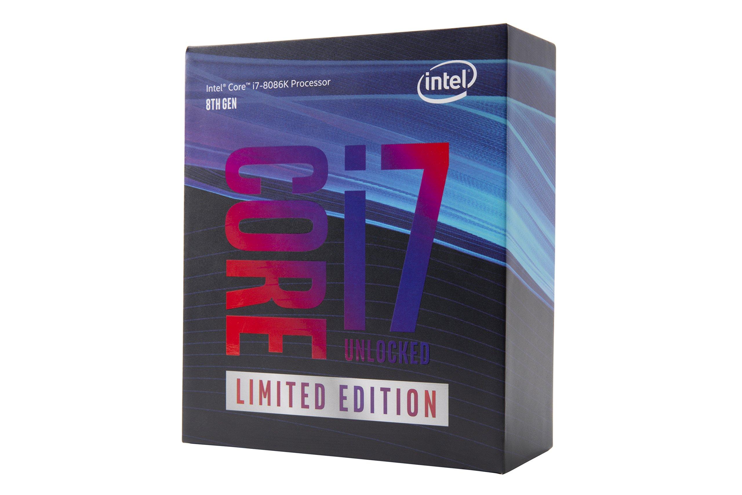 Intel 40th Anniversary Edition CPU Fastest processor boosted to 5GHz Core - 6-core i7-8086K
Intel 40th Anniversary Edition CPU Fastest processor boosted to 5GHz Core - 6-core i7-8086K
