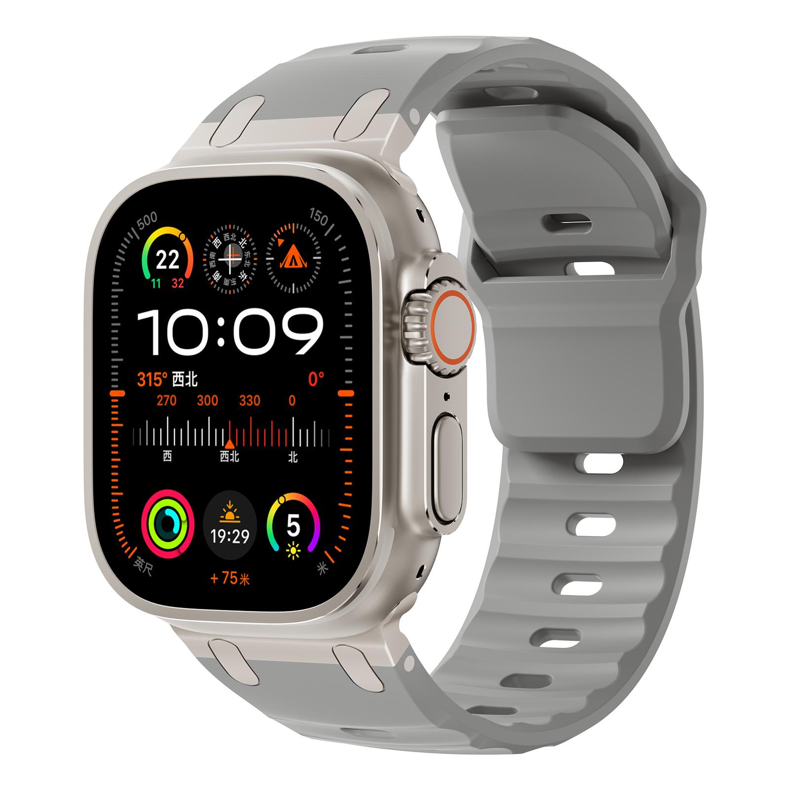 Sport Silicone Strap for watch bands ultra 3 49mm Metal correas para bracelet iwatch Series 11 9 8 SE 10 7 45mm 44mm 46mm 44 45 46 49mm сірий
Sport Silicone Strap for watch bands ultra 3 49mm Metal correas para bracelet iwatch Series 11 9 8 SE 10 7 45mm 44mm 46mm 44 45 46 49mm сірий