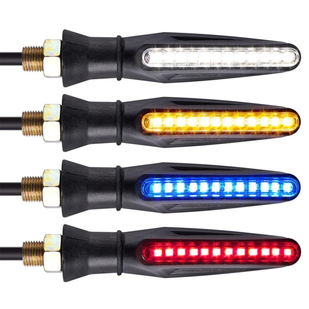 4Pcs Flowing Water Model Signal Indicators Lights Motorcycle Signal Lamp Riding Accessories жовтий
4Pcs Flowing Water Model Signal Indicators Lights Motorcycle Signal Lamp Riding Accessories жовтий