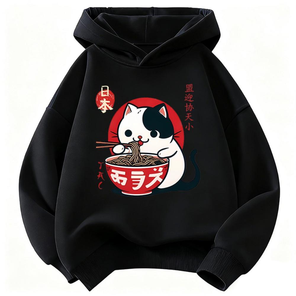 Japanese Style Cat Eat Ramen Hoodie Manga Kids Cat Children s Sweatshirt Cute Hoody for Boys Girls Casual Hoodies Spring 160
Japanese Style Cat Eat Ramen Hoodie Manga Kids Cat Children s Sweatshirt Cute Hoody for Boys Girls Casual Hoodies Spring 160