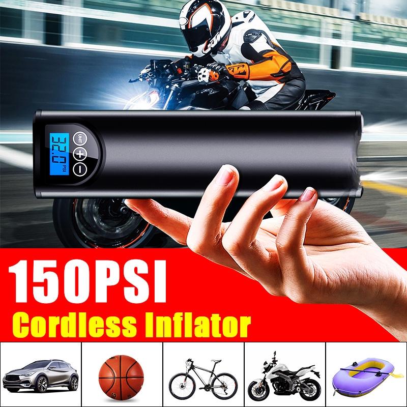 150PSI 12V Cordless Inflatable Handheld Air Pump Car Tyre Inflator LCD Digital Rechargeable Auto Emergency Motorcycle
150PSI 12V Cordless Inflatable Handheld Air Pump Car Tyre Inflator LCD Digital Rechargeable Auto Emergency Motorcycle