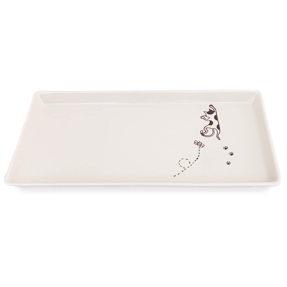 Cat Plate Rectangular Mike Hasami Ware Made in Japan J-kitchens Sho~
Cat Plate Rectangular Mike Hasami Ware Made in Japan J-kitchens Sho~