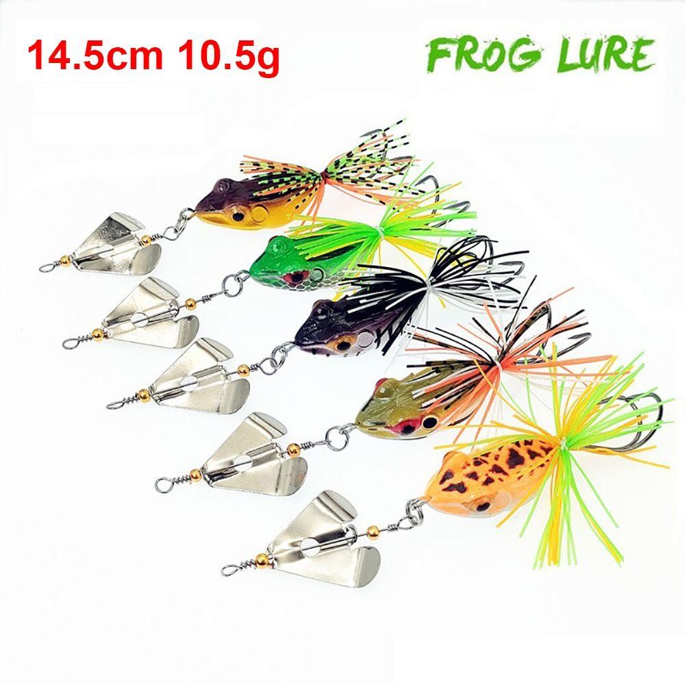 1Pcs Toad Thunder Frog Hard Bait 14.5cm/10.5g Fishing Accessory New Jump Frog Lure Style 1
1Pcs Toad Thunder Frog Hard Bait 14.5cm/10.5g Fishing Accessory New Jump Frog Lure Style 1